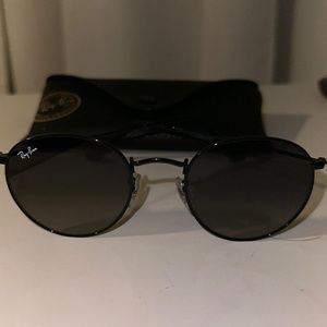 Round Metal Ray Bans Sunglasses